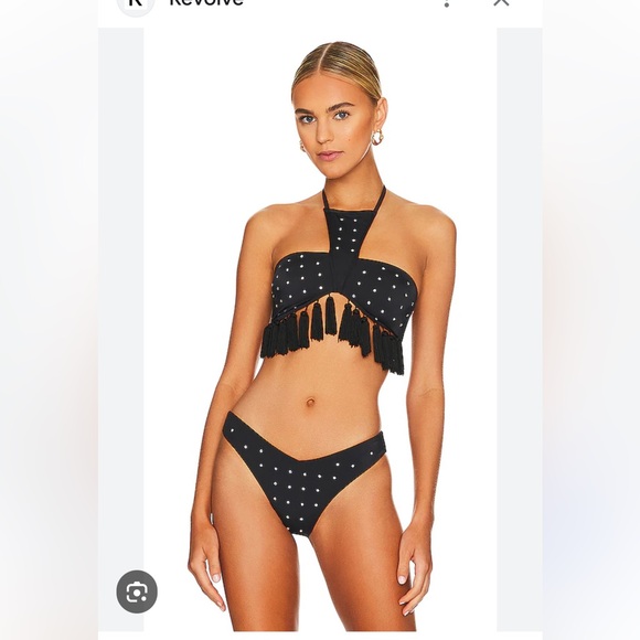 Beach Riot Quartz Crystal Top in Black-BLK-XS-NWT - Picture 1 of 6